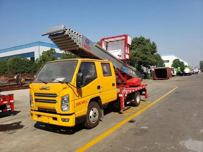 云梦附近云梯车出租 砂石搬运